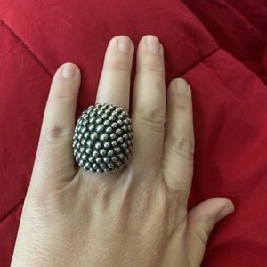 Sterling Silver Mexico stamped ring size 7.5